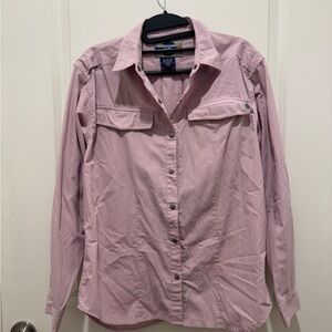 Women's Pink Button-Up Jacket